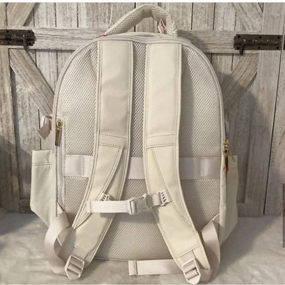 ISAAC MIZRAHI New York Tik Tok Viral Backpack| NWT| Cream Color - Picture 3 of 16